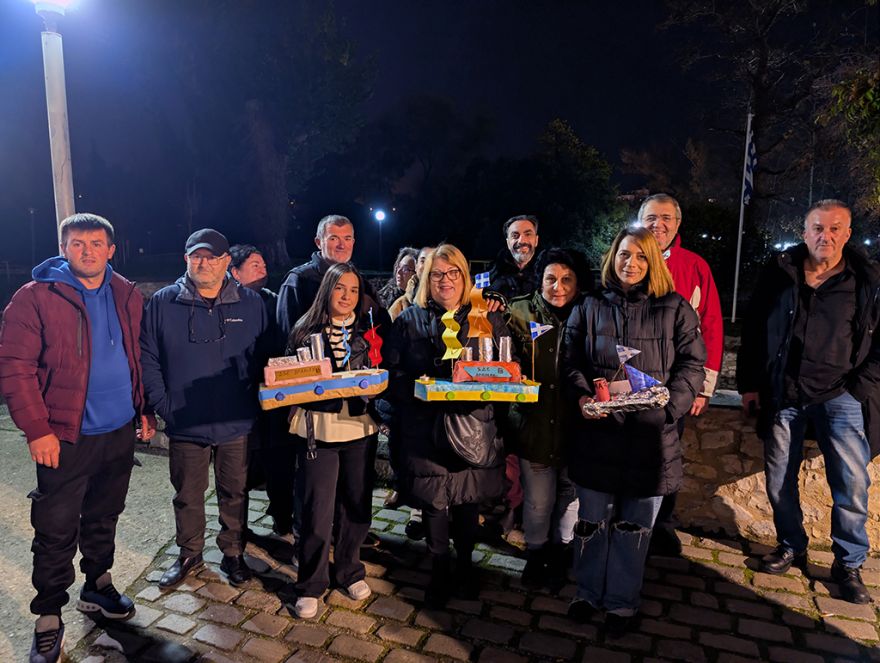 Έθιμο με  καραβάκια ανήμερα της εορτής της πολιούχου Δράμας Αγίας Βαρβάρας