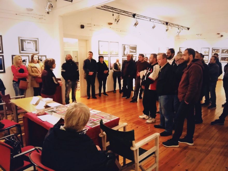 Επίσκεψη στην έκθεση φωτογραφίας της ομάδας "Έφοδος"