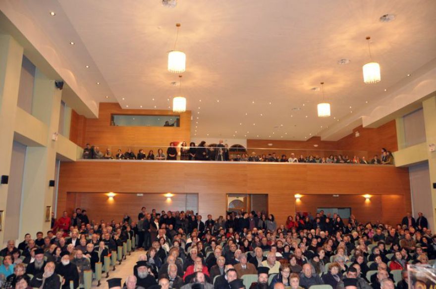 &Omicron;&mu;&iota;&lambda;ί&alpha; &gamma;&iota;&alpha; &tau;&omicron; &theta;έ&mu;&alpha; &tau;&eta;&sigmaf; &Mu;&alpha;&kappa;&epsilon;&delta;&omicron;&nu;ί&alpha;&sigmaf;